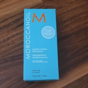 Moroccanoil Moroccan Oil Treatment - Turquoise Box with Orange Logo 4.23 Oz